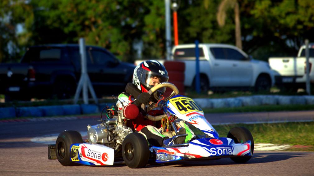 Se corrió la segunda fecha del Karting Santiagueño en el circuito Josh Gubaira