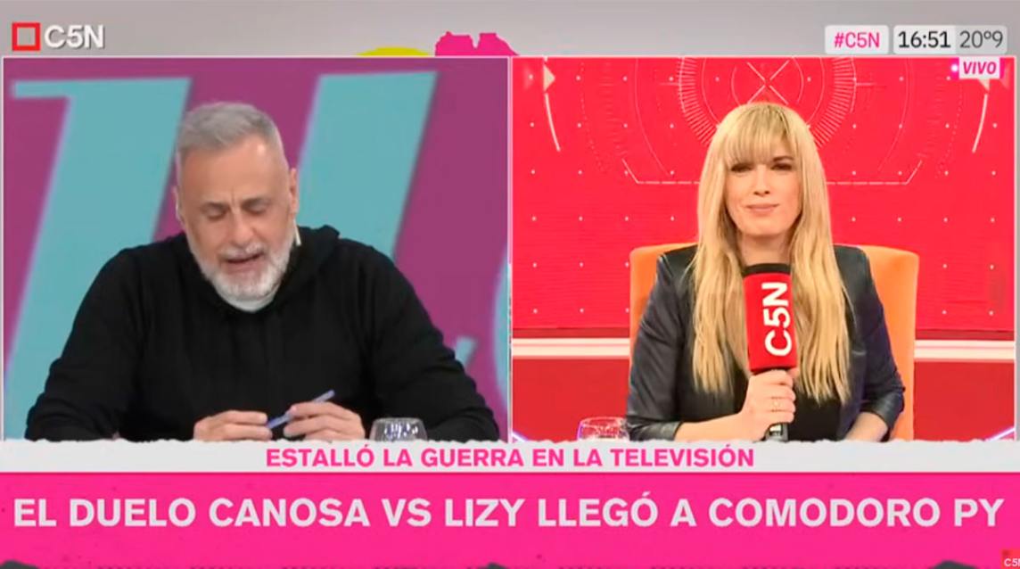 “Hay mucha gente nerviosa”, dijo Viviana Canosa luego de denunciar a Costa y Lizy Tagliani