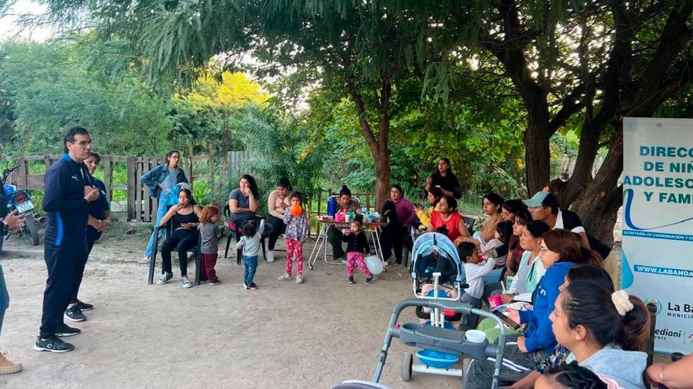El proyecto “Familias en Movimiento” realizó un nuevo encuentro en el barrio El Tabique