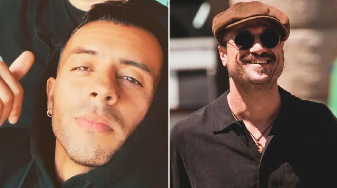 Matías Defederico sorprendió con una foto junto a Daniel Osvaldo y estallaron las críticas