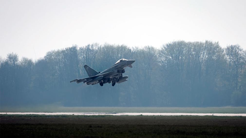 Ante nuevas amenazas de Moscú, el Reino Unido desplegó cazas para interceptar aviones