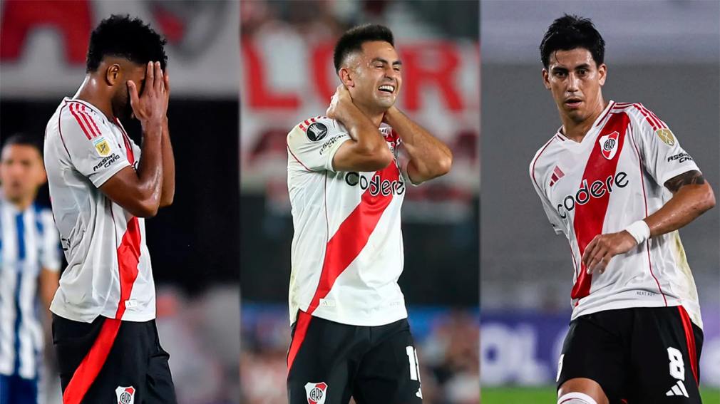  La enfermería de River: cómo evolucionan los lesionados en la previa de una semana clave