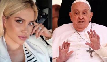 La bendición del Papa Francisco que marcó a Wanda Nara en un momento difícil