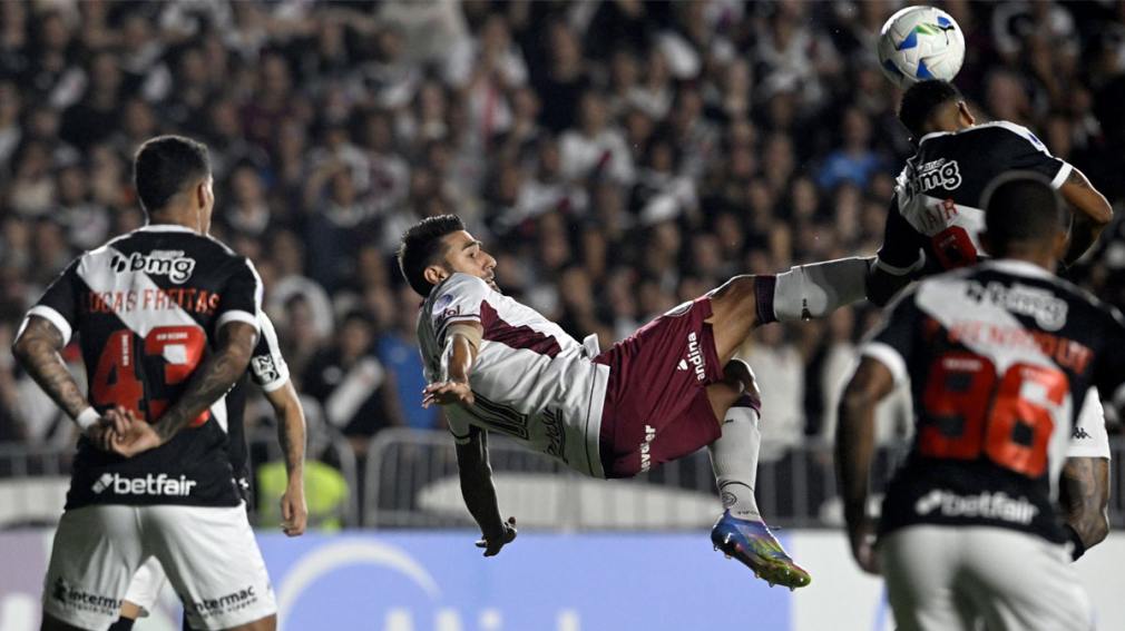 Lanús empató ante Vasco da Gama en Brasil y sigue arriba