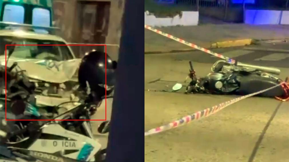 Motociclista murió atropellado por un patrullero que iba en apoyo por disturbios 