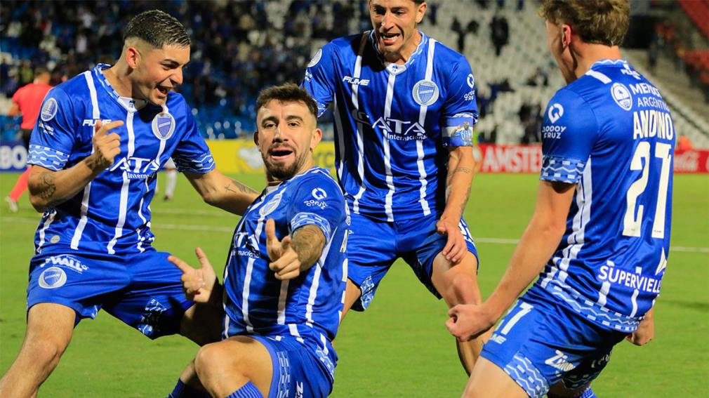 Godoy Cruz rescató un empate ante Gremio en Mendoza y comparten la cima de la tabla