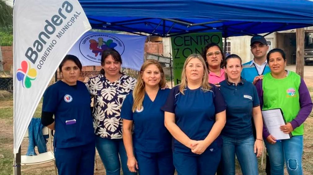 Con gran éxito continúan los operativos barriales 'Cerca tuyo' en Bandera