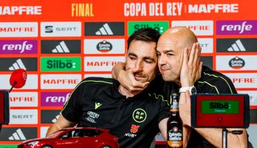Escándalo en la previa de la final de la Copa del Rey: el árbitro rompió en llanto y el Real Madrid emitió un duro comunicado