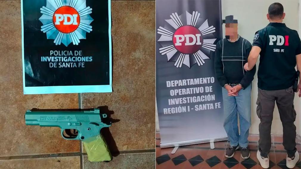 Detuvieron al jubilado que con una pistola robó 200 mil pesos en un comercio 