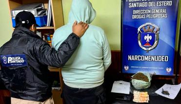 Monte Quemado: secuestran marihuana y detienen a un joven durante operativo de prevención