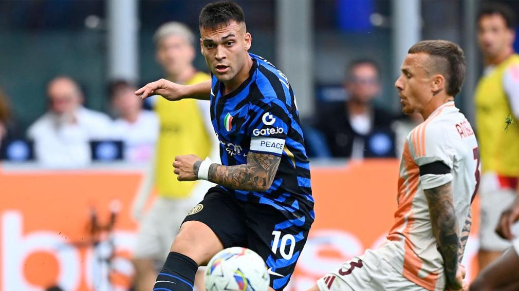 Con gol de Soulé, la Roma de los argentinos se impuso ante el Inter de Lautaro Martínez