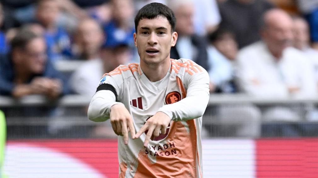 Con gol de Soulé, la Roma de los argentinos se impuso ante el Inter de Lautaro Martínez