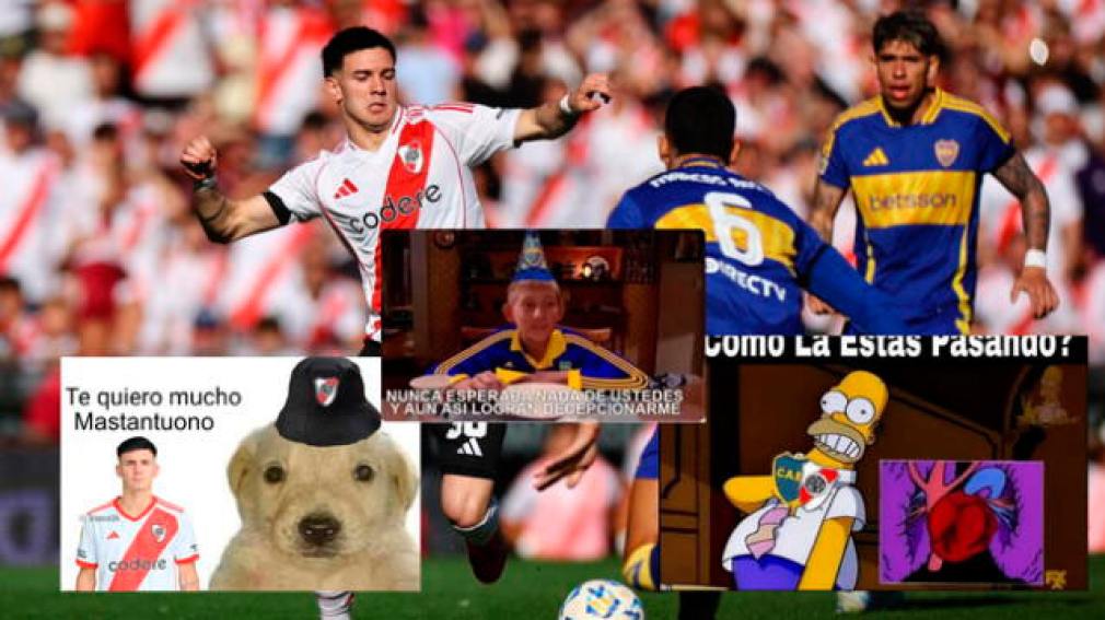 River se quedó con el duelo ante Boca y no faltaron los memes del Superclásico