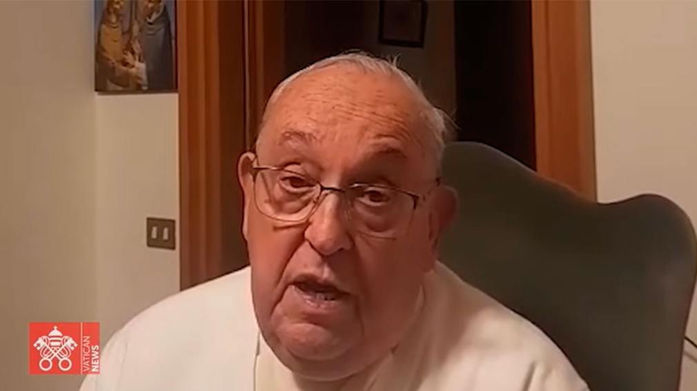Difunden un video inédito del papa Francisco grabado antes de que empeorara su salud