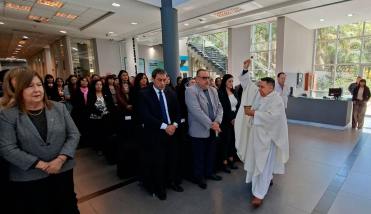 Celebraron una misa en la Legislatura por el descanso eterno del papa Francisco