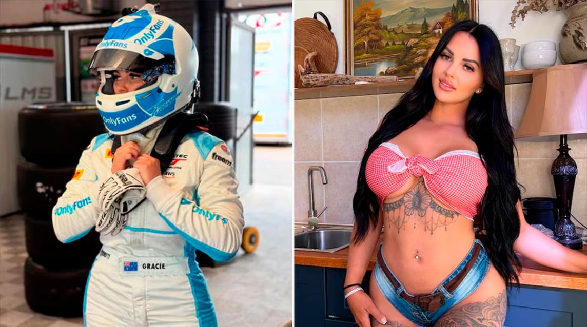 Dejó el automovilismo para ganar millones en OnlyFans y ahora debutó como boxeadora