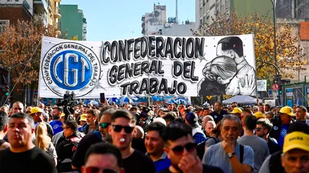 La CGT redobló las críticas a la gestión de Milei: “Va rumbo a la destrucción de la patria'