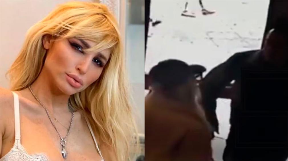 Javier Naselli agredió a Vicky Xipolitakis frente a su hijo y quedó filmado