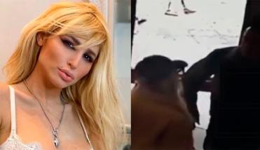 Javier Naselli agredió a Vicky Xipolitakis frente a su hijo y quedó filmado