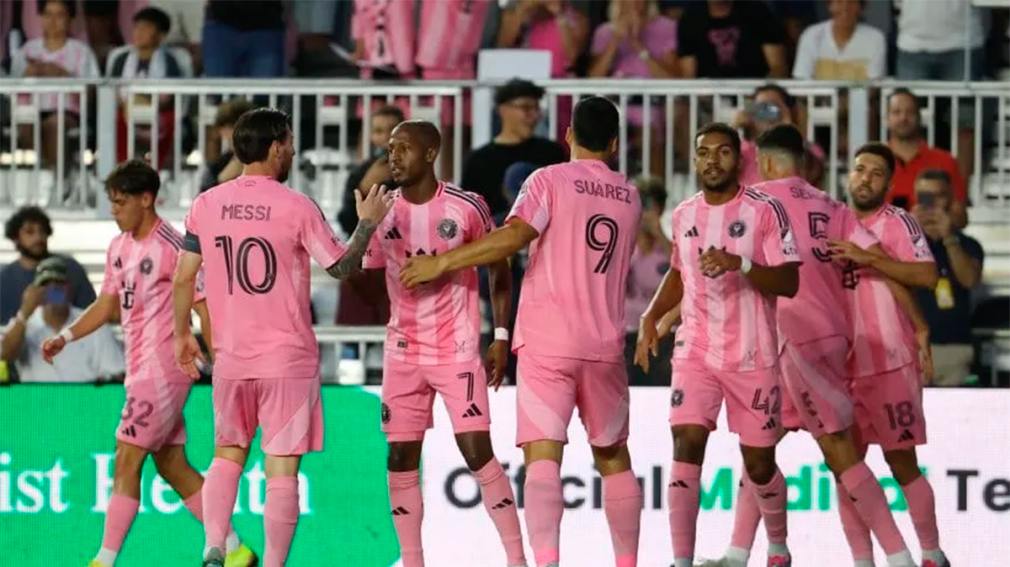 Con goles de Messi y Weigandt, Inter Miami festejó ante New York Red Bulls