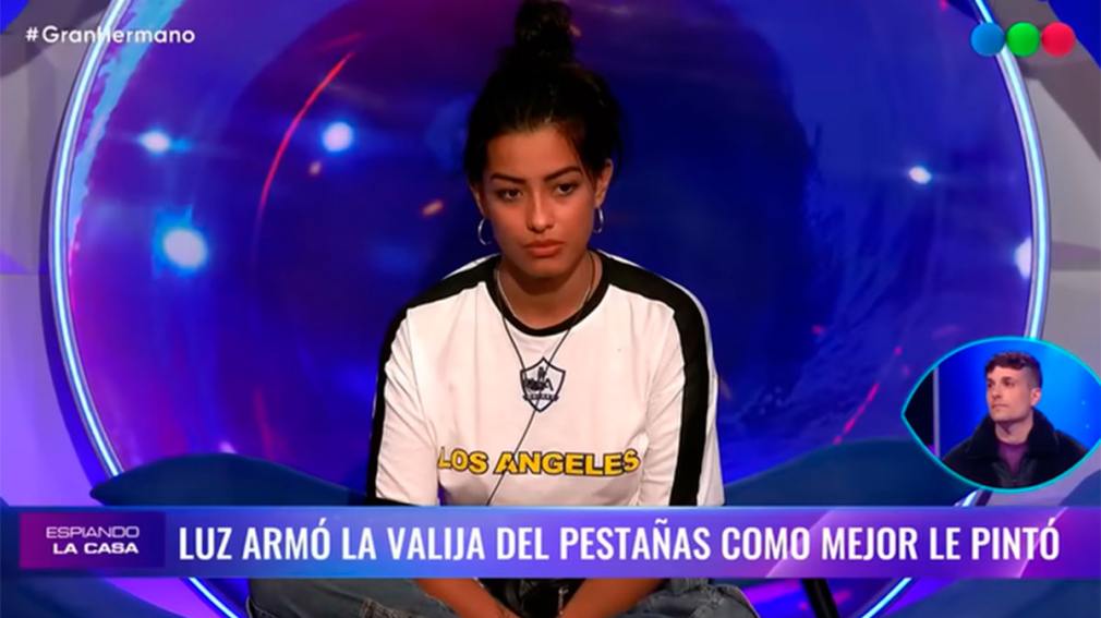 Luz quedó al borde de una sanción severa en Gran Hermano