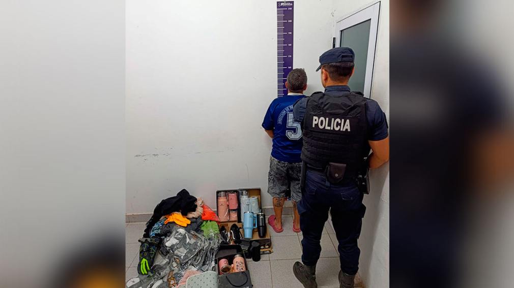 Detuvieron al autor de un robo durante un allanamiento en Sol de Julio
