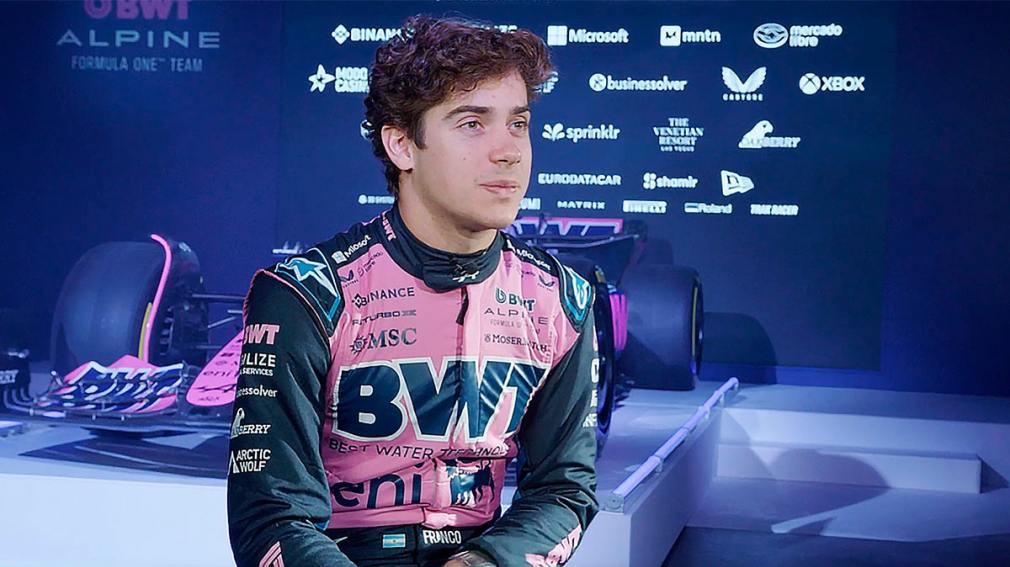 Franco Colapinto volverá a correr en la Fórmula 1 y debutará con Alpine en Imola