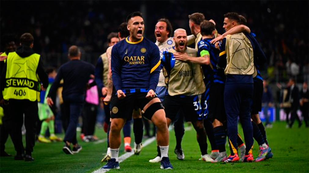 En un show de goles, el Inter de Martínez le ganó a Barcelona y se metió en la final de la Champions