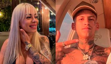 L-Gante oficializó su romance con Rocío, una bailarina que lo acompaña en sus shows