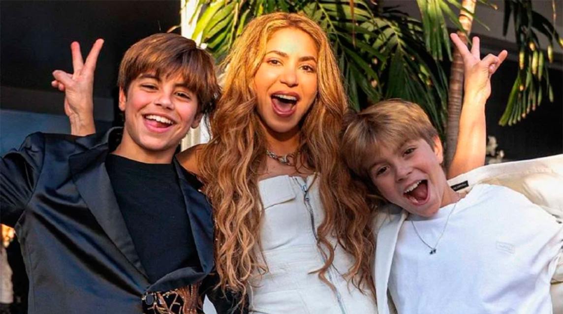 ¡De tal palo, tal astilla!: los hijos de Shakira debutaran como músicos