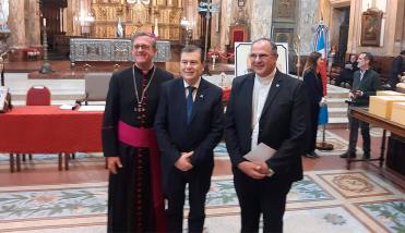 Gerardo Zamora: “Es un hecho muy auspicioso y ojalá sea otra bendición”