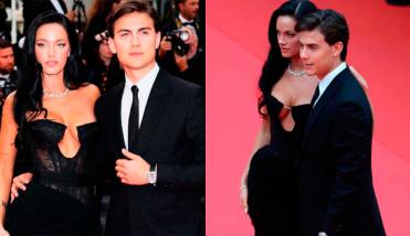 Oriana Sabatini y Paulo Dybala deslumbraron en la alfombra roja del Festival de Cannes