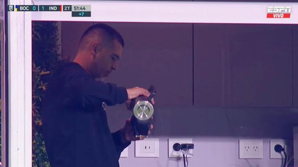 VIDEO: la reacción de Juan Román Riquelme tras la dura derrota de Boca ante Independiente