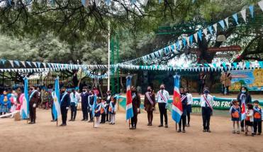 El Colegio Nuestra Señora del Rosario de Fátima preparó una celebración especial por el 25 de Mayo