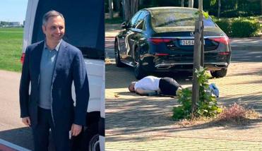 Mataron a un ucraniano acusado de alta traición en la puerta de un colegio exclusivo de Madrid