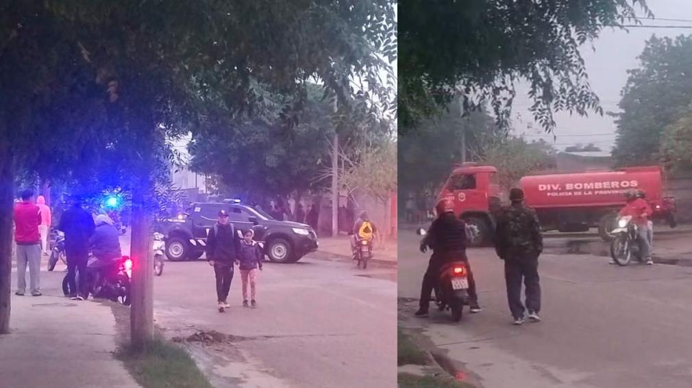 Barrio 8 de Abril: incendio en un comercio generó preocupación