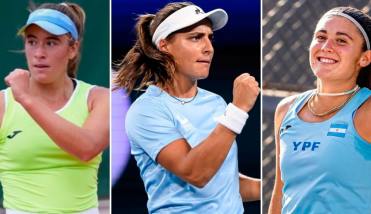 Histórico: tres argentinas entran al cuadro principal de Roland Garros desde la qualy por primera vez en 39 años