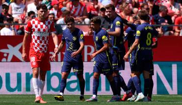 Atlético de Madrid cerró La Liga con una goleada ante Girona: asistencias de Julián Álvarez y De Paul
