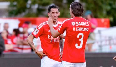 El desconsolado llanto de Di María tras la insólita derrota ante Sporting en la Copa de Portugal