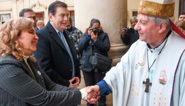 La intendente Fuentes participó del acto y del tedéum por el 215° aniversario de la revolución de mayo