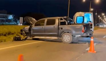 Conductor ebrio protagonizó un accidente que le costó la vida a un motociclista