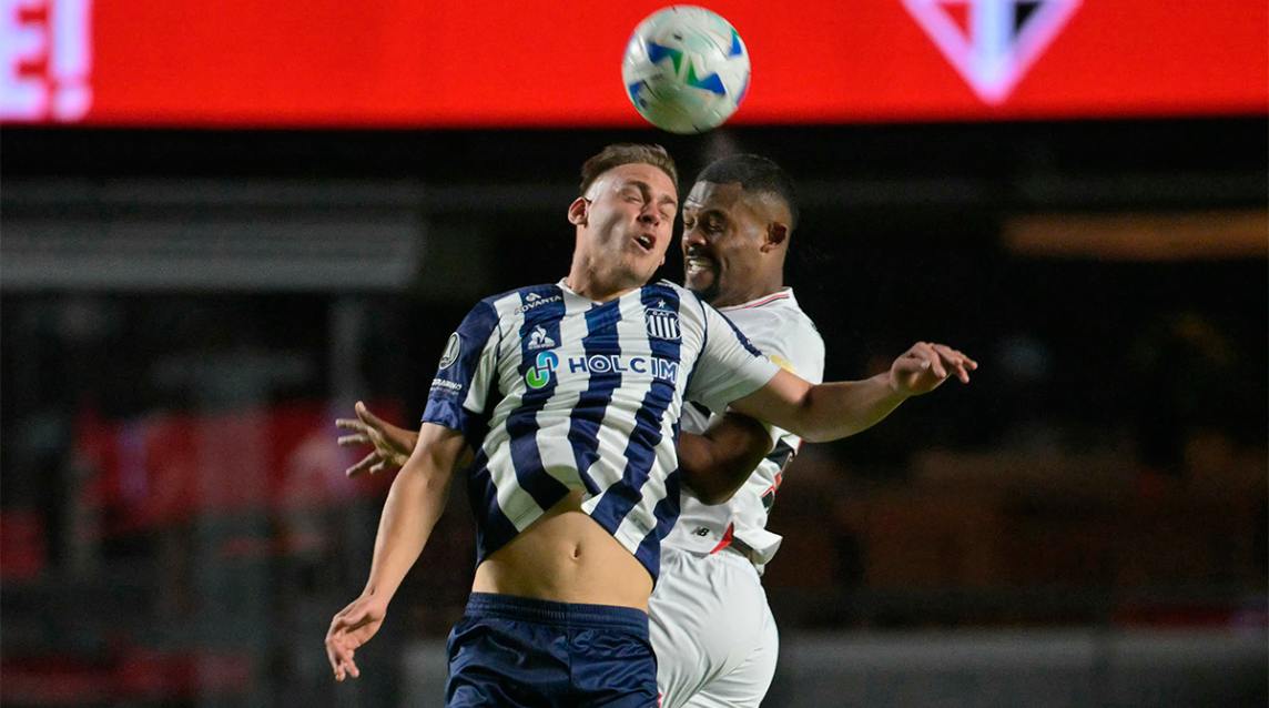 Talleres cayó ante San Pablo en Brasil y quedó afuera de todo