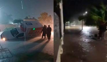 Declaran la emergencia por las fuertes lluvias que inundaron el norte de Santa Fe