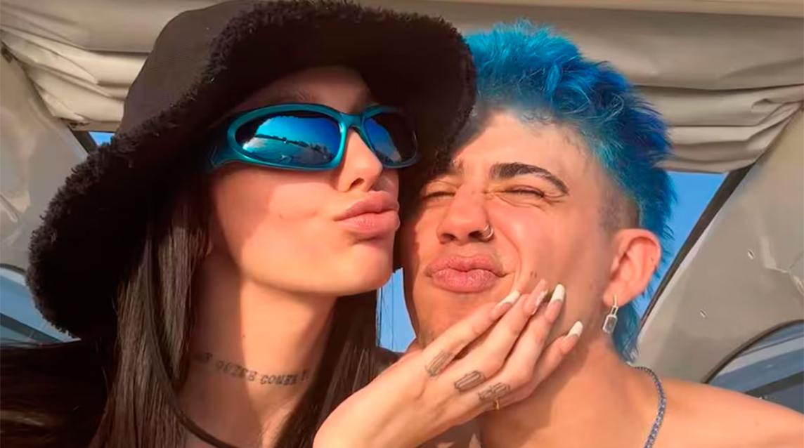 La Joaqui deslumbró con una sesión de fotos y la romántica reacción de Luck Ra se hizo viral