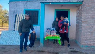 Brindaron asistencia para 20 familias de La Cañada y zonas rurales del departamento Figueroa