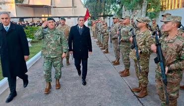 El Ejército argentino conmemoró un nuevo aniversario de su creación