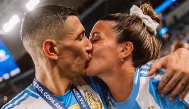 La emoción de Jorgelina Cardoso por la vuelta de Ángel Di María a Rosario Central