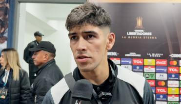 Lautaro Rivero: Queríamos seguir haciendo historia en la Libertadores para que la gente siga contenta