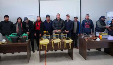 El intendente Nediani entregó nuevas herramientas a emprendedores locales