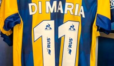 Locura por Di María en Rosario Central: ya se vende la camiseta número 11 del campeón del mundo